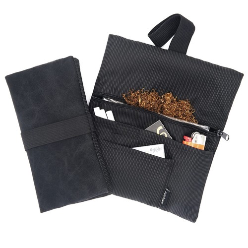 Porta tabacco pelle di - tabacco,