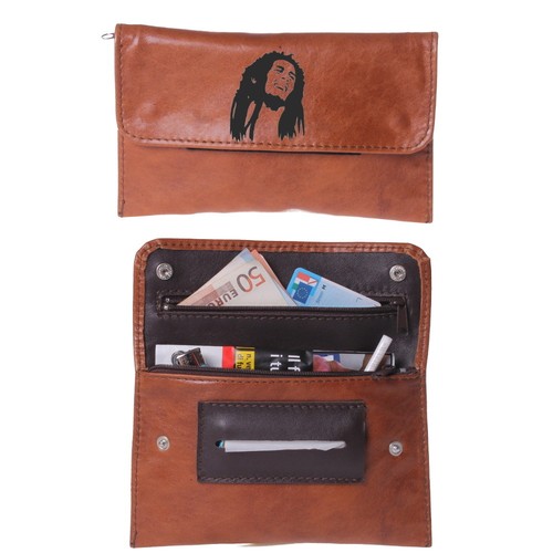 Portatabacco pelle - portatabacco,